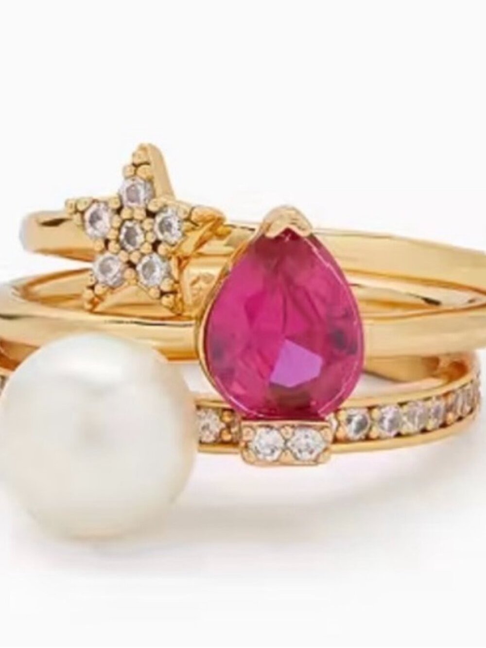 Light Up The Room Stackable Ring Set - Picture 2 of 5
